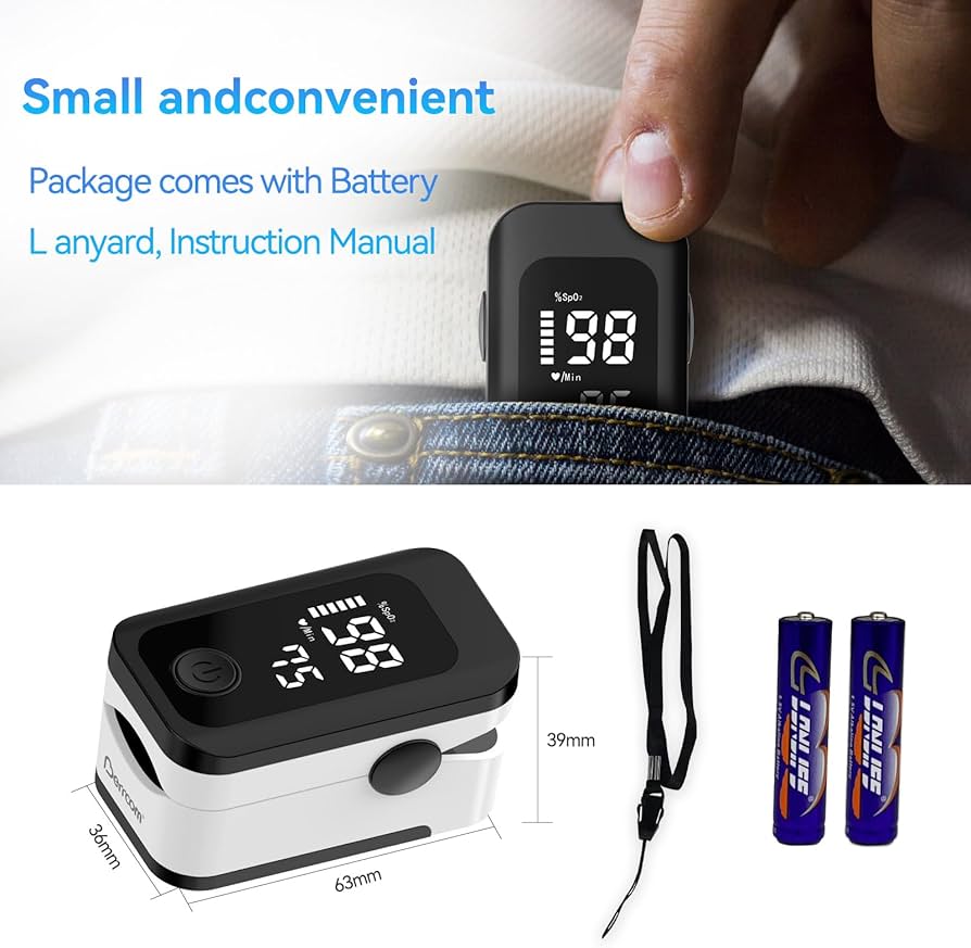 Oxímetro de dedo Berrcom